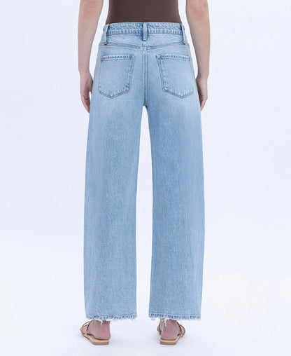 Super High Rise Crop Barrel Leg Jeans