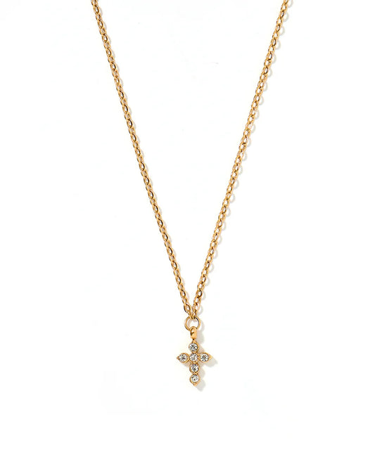 Cassie Cross Necklace