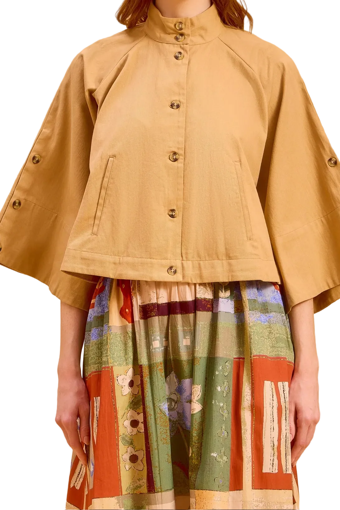 Olivia by Livro - Tan Capelet