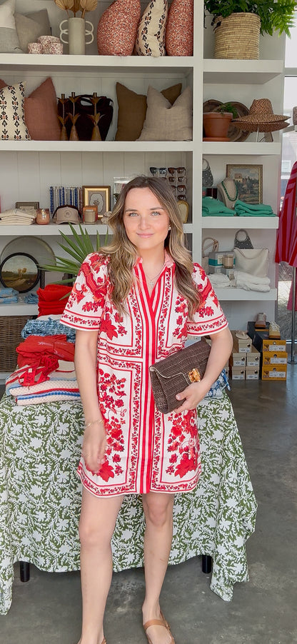 Anna Cate- Poppy Dress in Summer Brunch