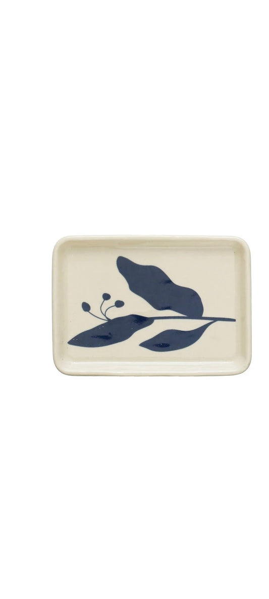 Tide Petal Stoneware Dish