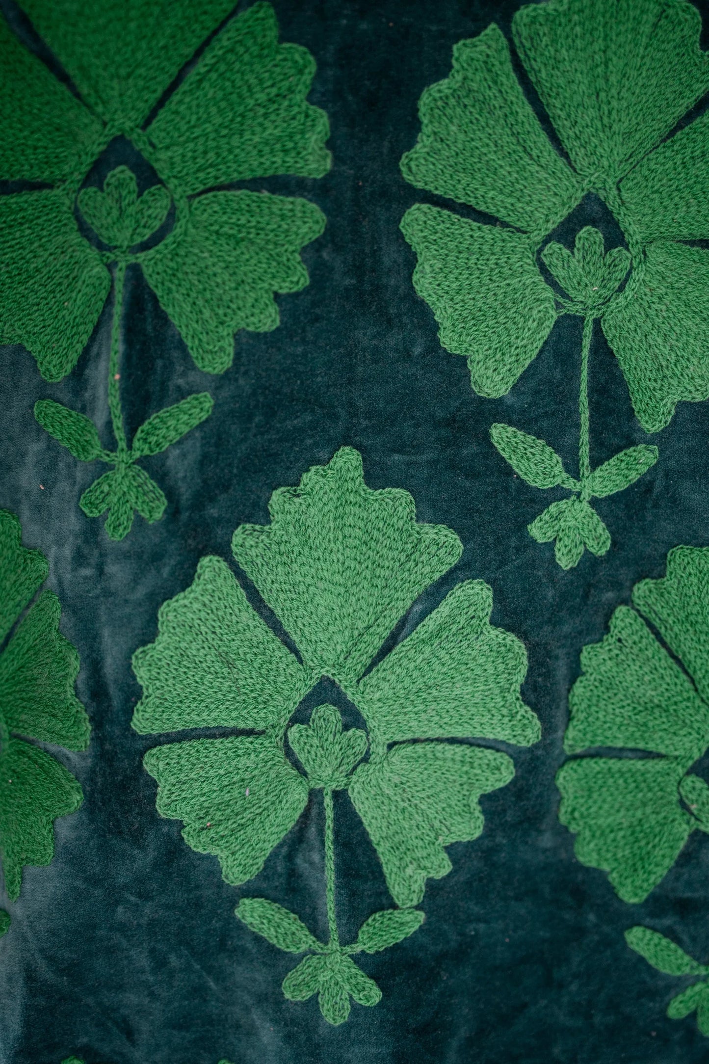 Eleanor James Pepper Crew Jacket – Green