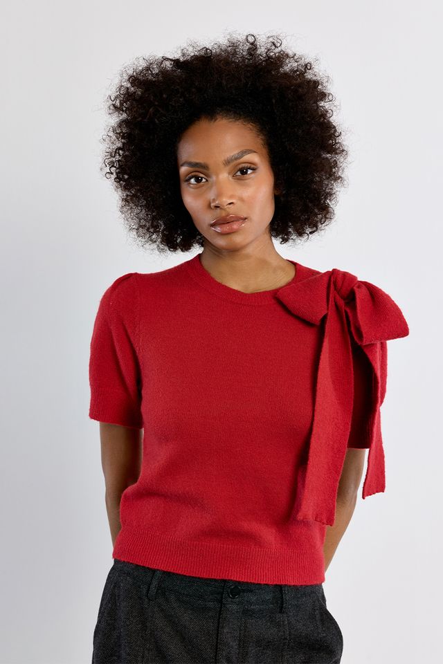The Juliette Bow Knit Sweater