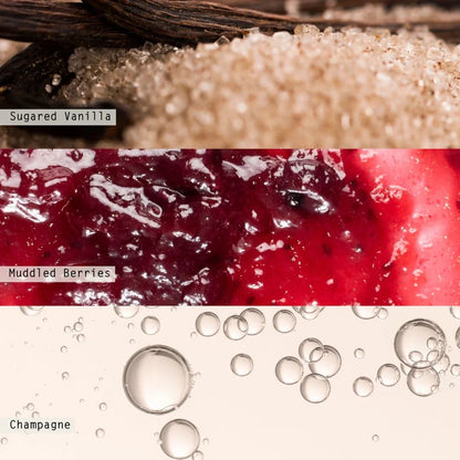 Lychee Martini Glitter Glass Candle