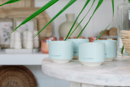 Fresh Sea Salt Matte Ceramic Candle
