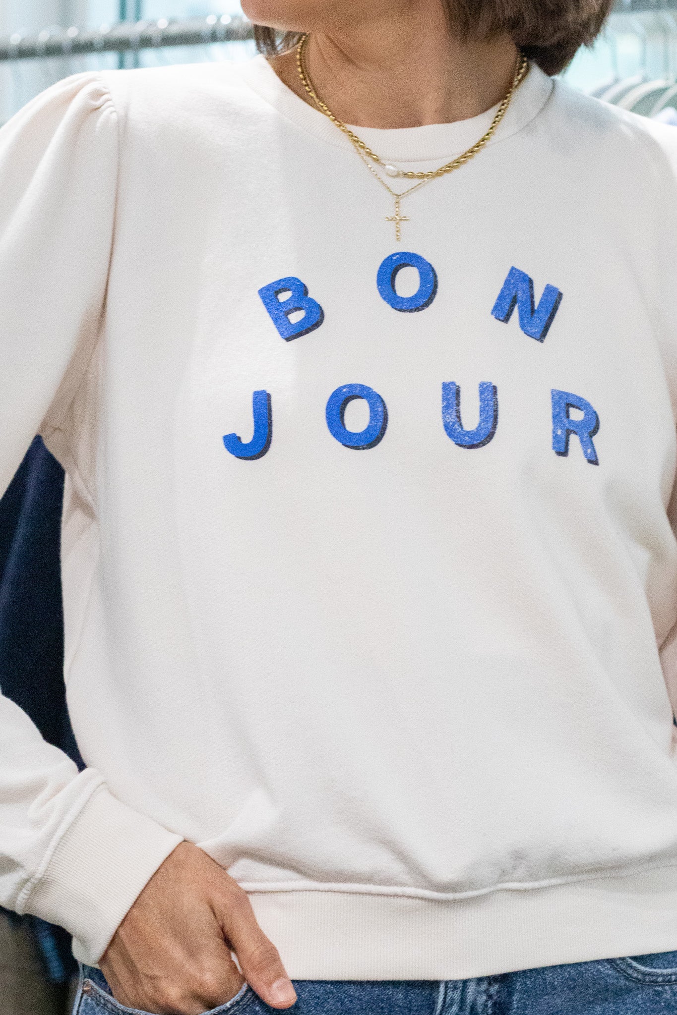 Bonjour Belle Sweatshirt