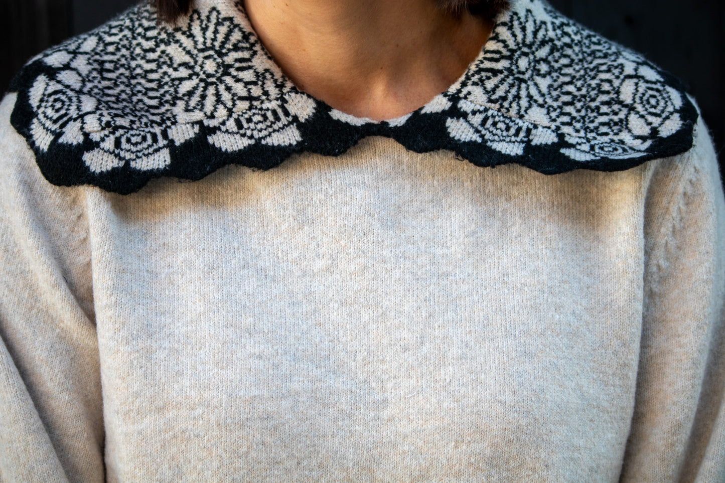 Francis Collared Sweater