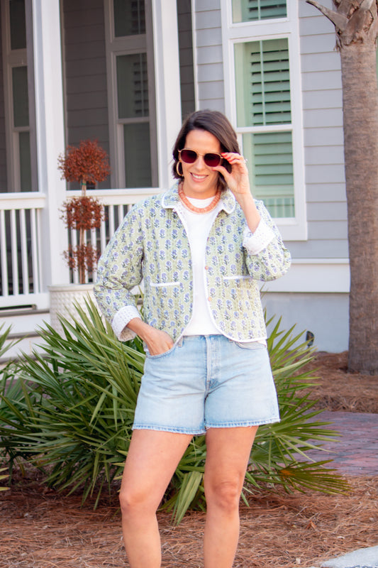 Birdie Jacket- Wildflower Dream