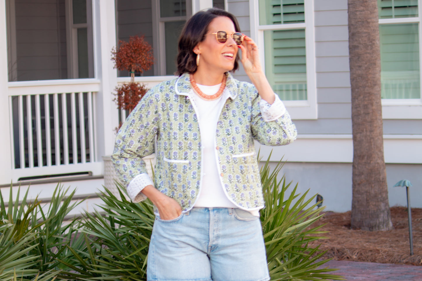 Birdie Jacket- Wildflower Dream