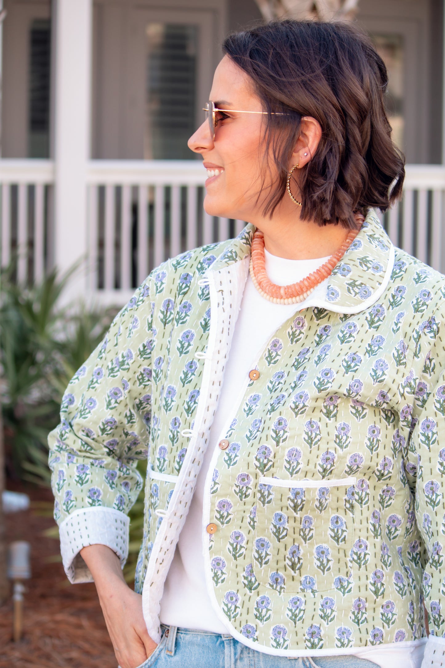 Birdie Jacket- Wildflower Dream