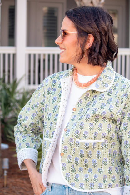 Birdie Jacket- Wildflower Dream