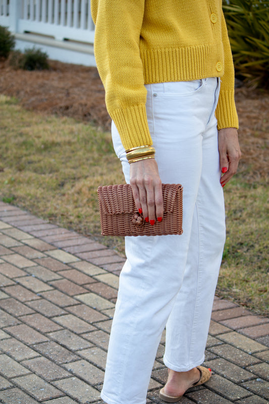 Copper Luxe Clutch