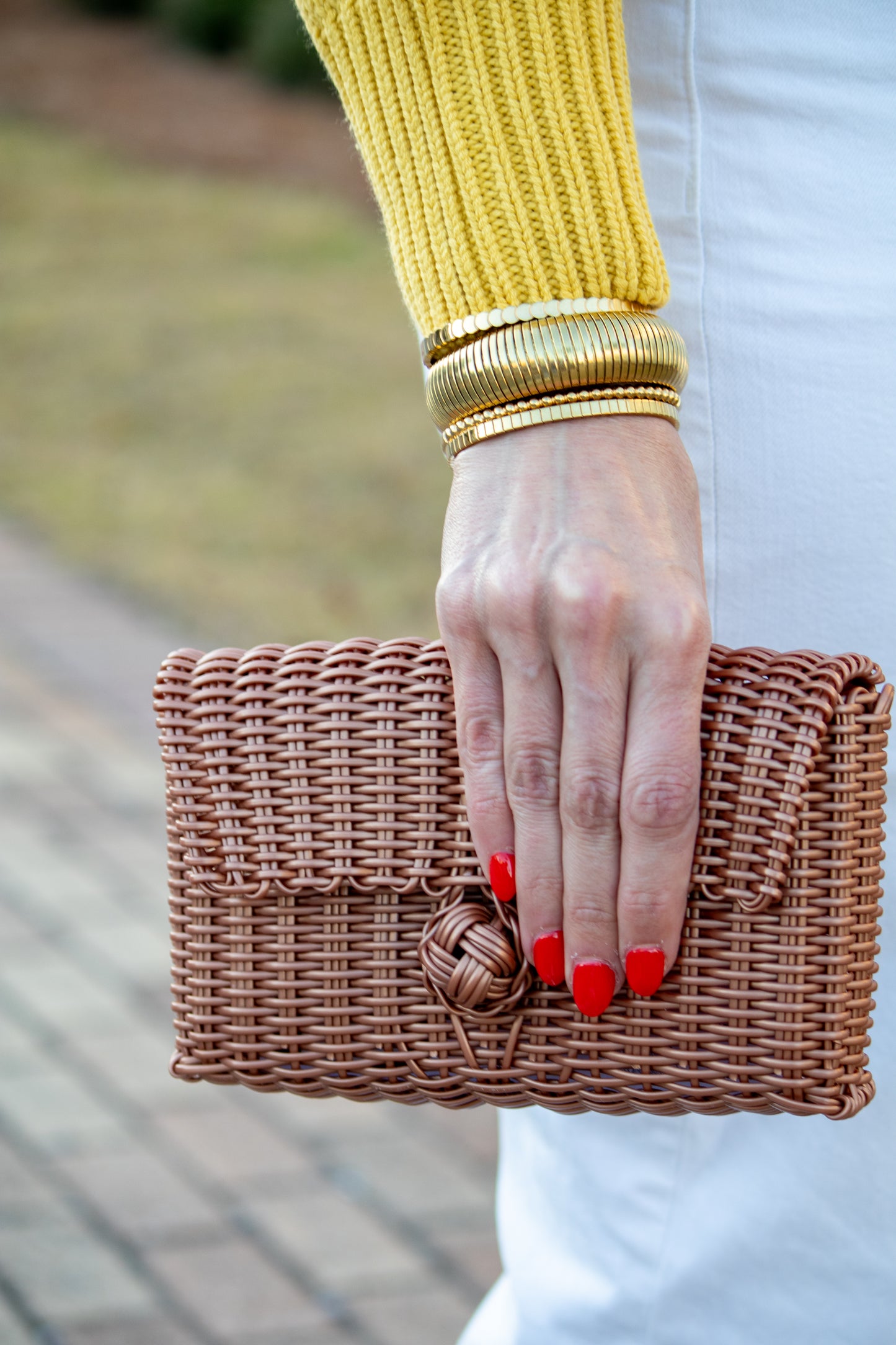 Copper Luxe Clutch