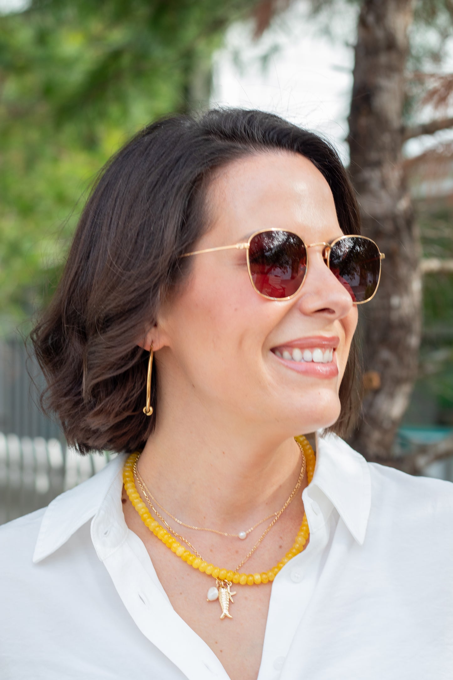 Lemon Sorbet Candy Necklace