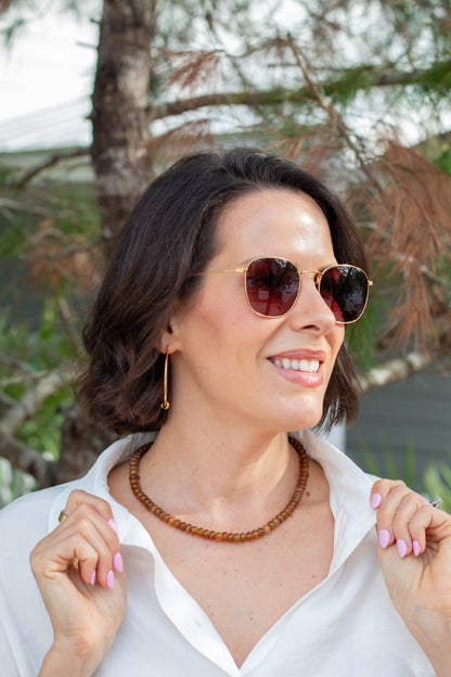 Amber Sands Candy Necklace