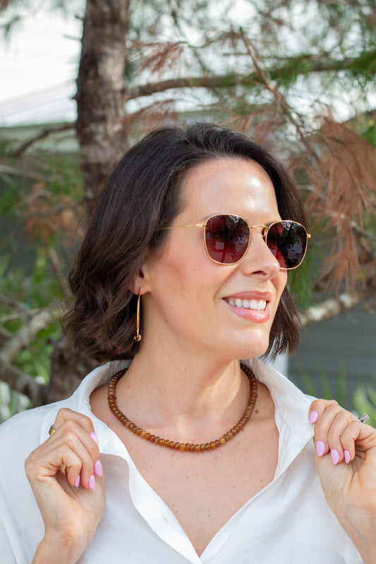 Amber Sands Candy Necklace