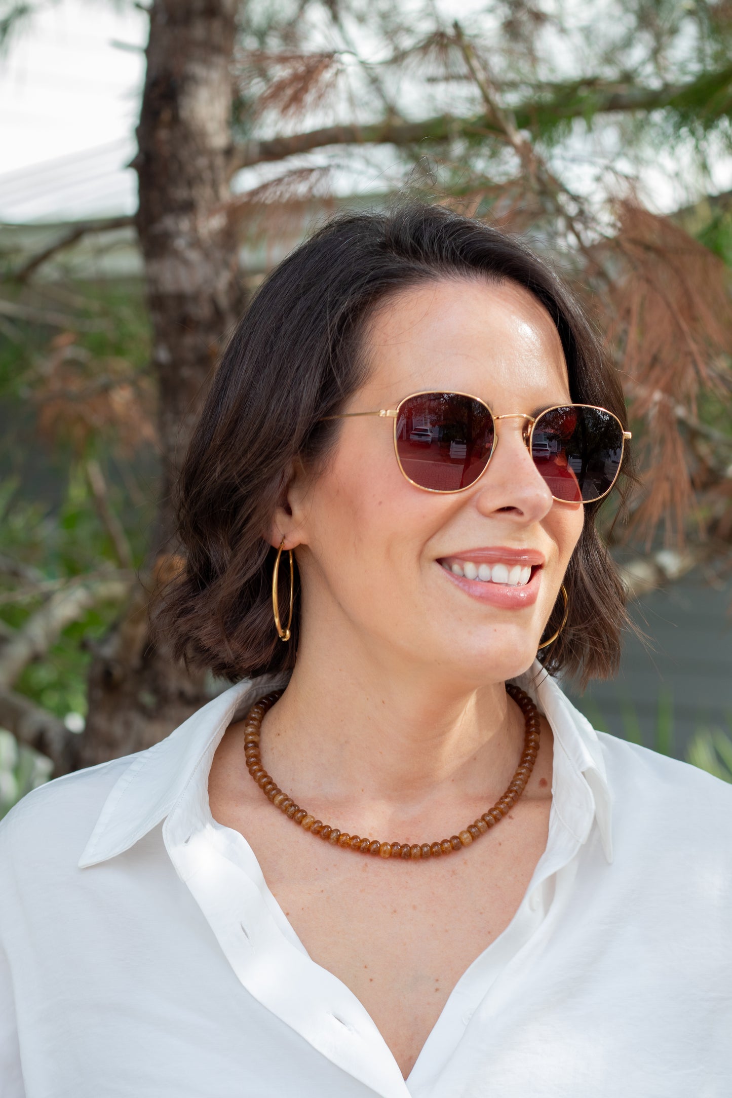 Amber Sands Candy Necklace