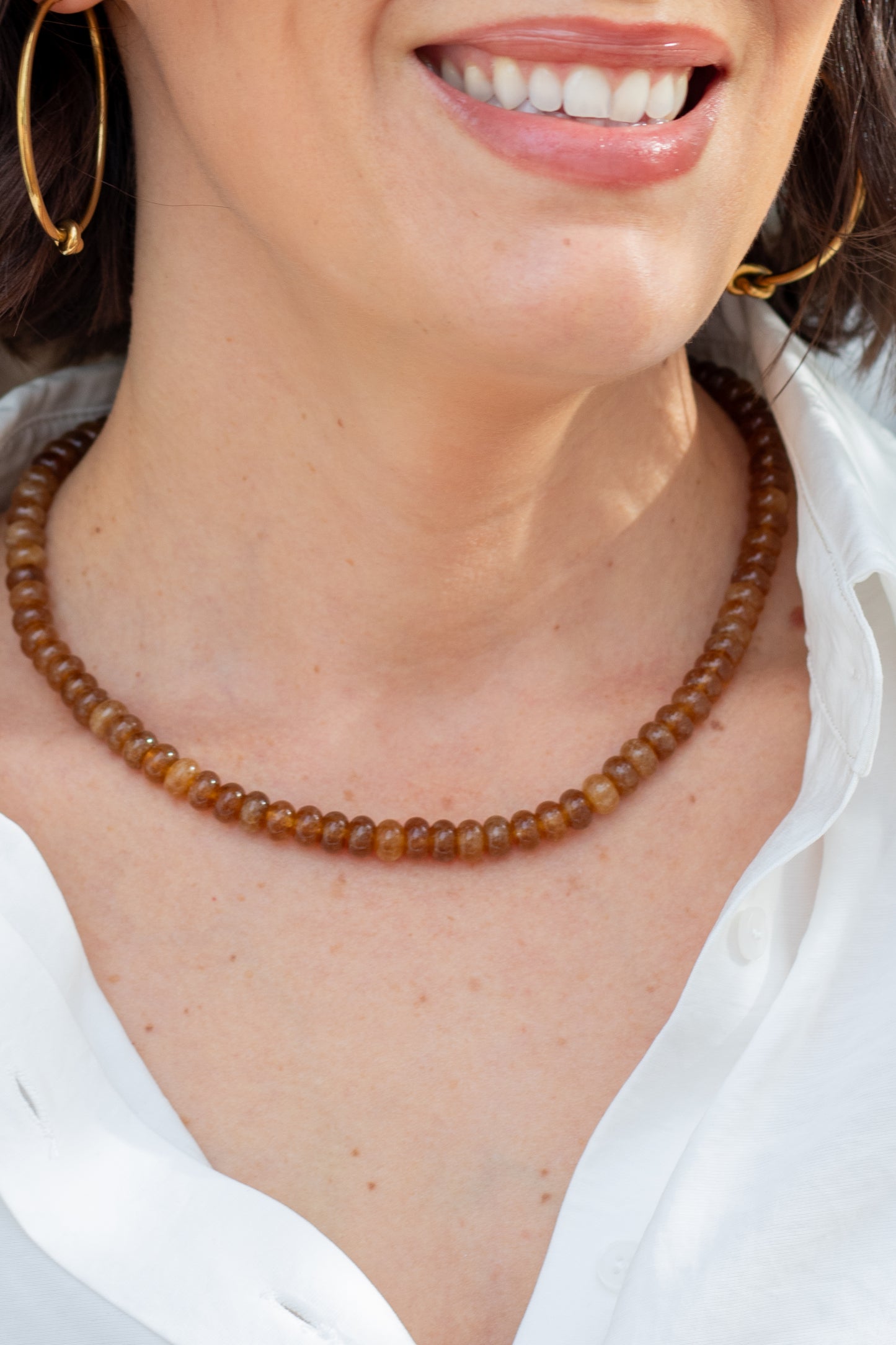 Amber Sands Candy Necklace