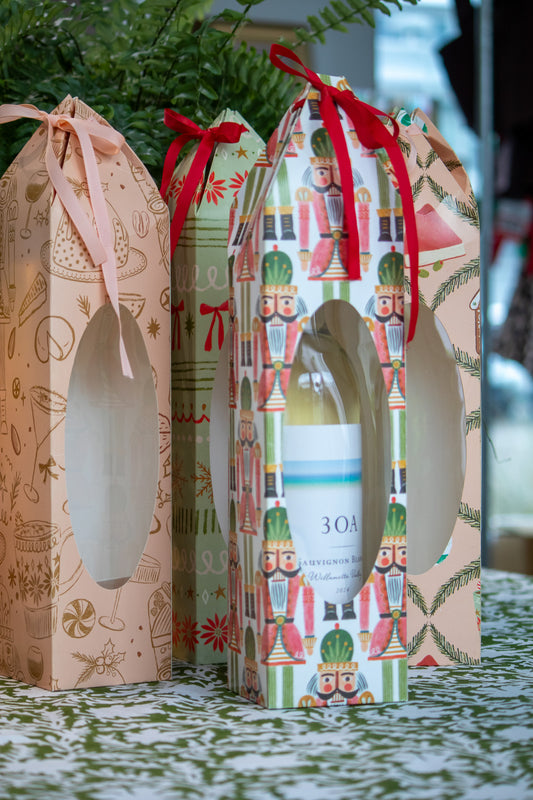 Gather & Grace Wine Carrier (4 Designs Available)