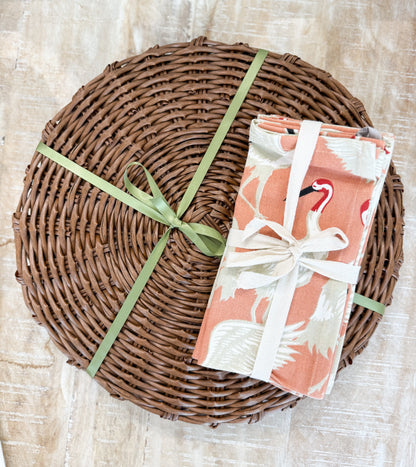 Outdoor Haven Basket Placemats