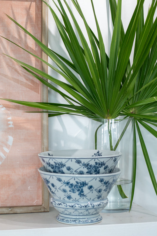 Hand-Painted Vintage Reproduction Planter/Bowl