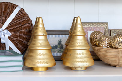 Small Goldleaf Light-up Christmas Tree