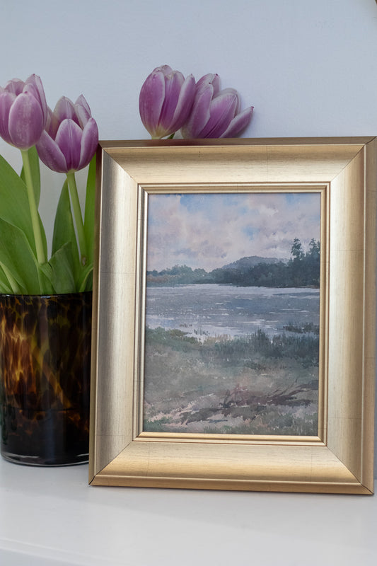 Lakeside Landscape Artwork