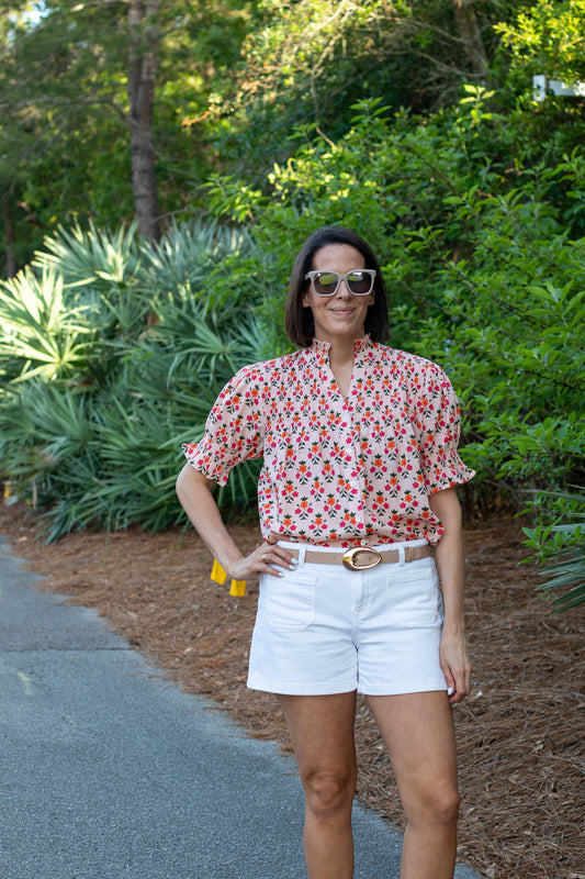 Tropical Bloom Top