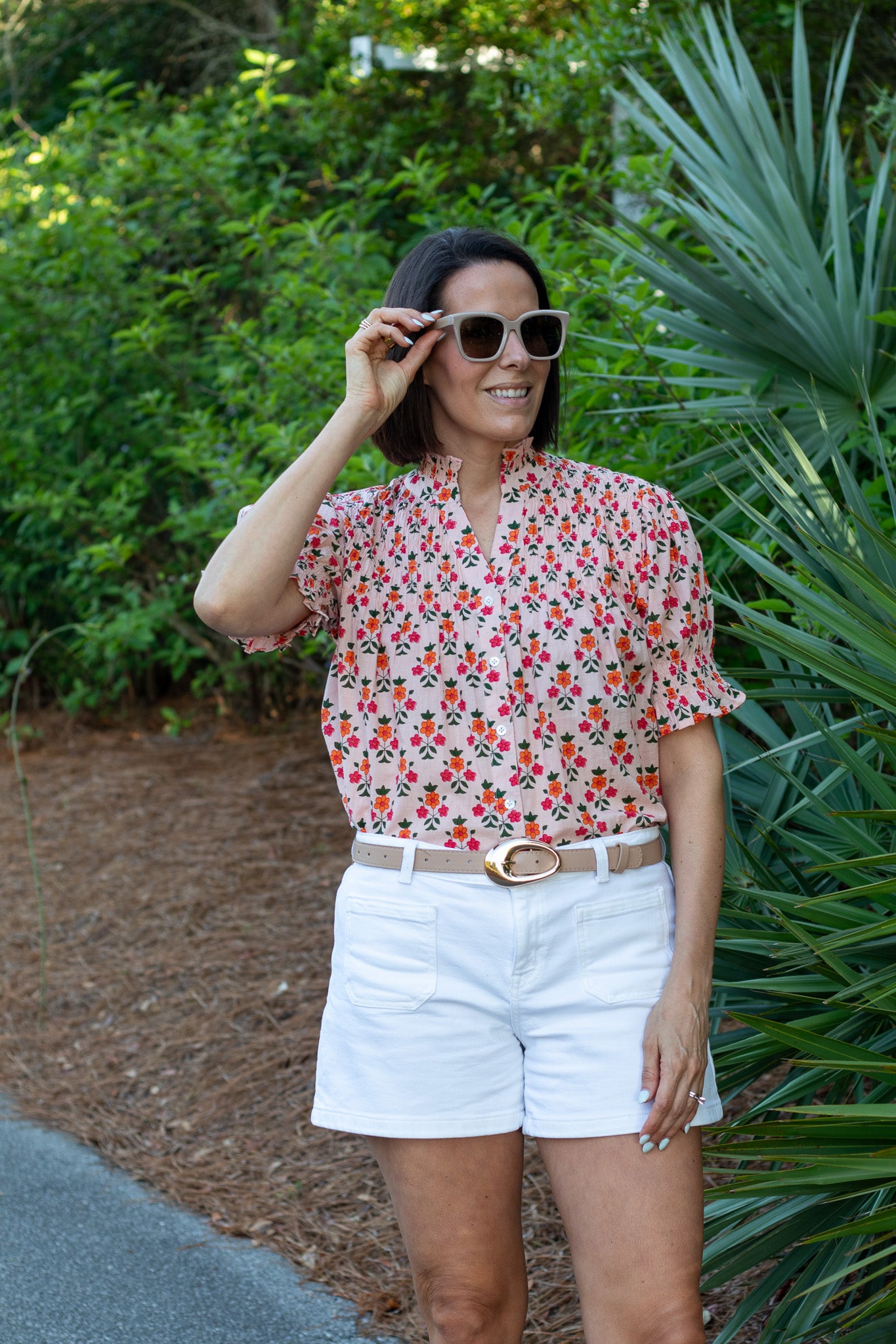 Tropical Bloom Top