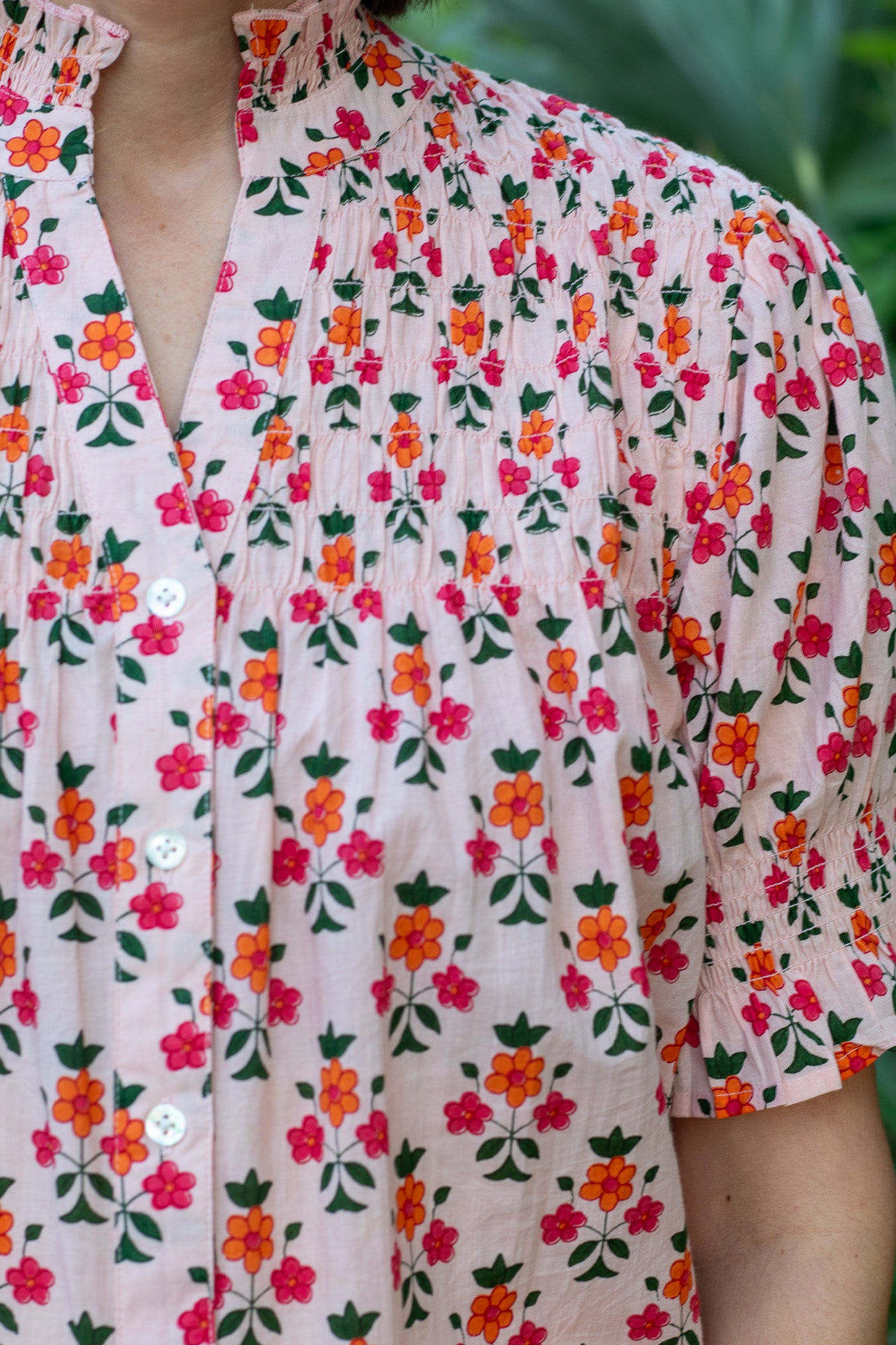 Tropical Bloom Top