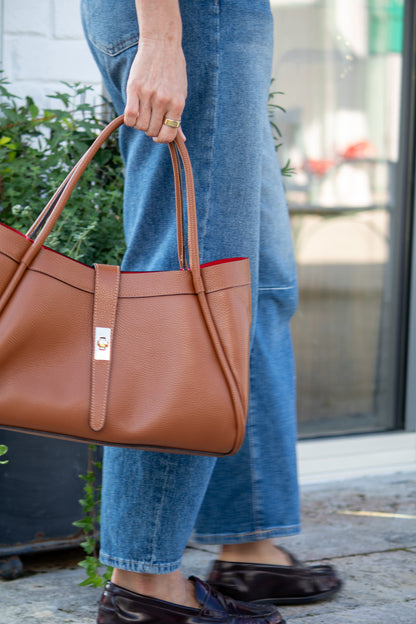 The Chestnut Lock Tote