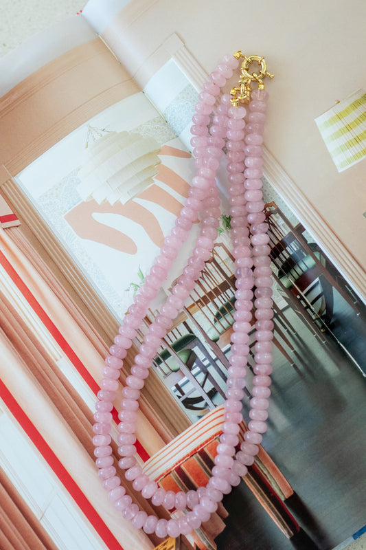 Sunkissed Rose Candy Necklace