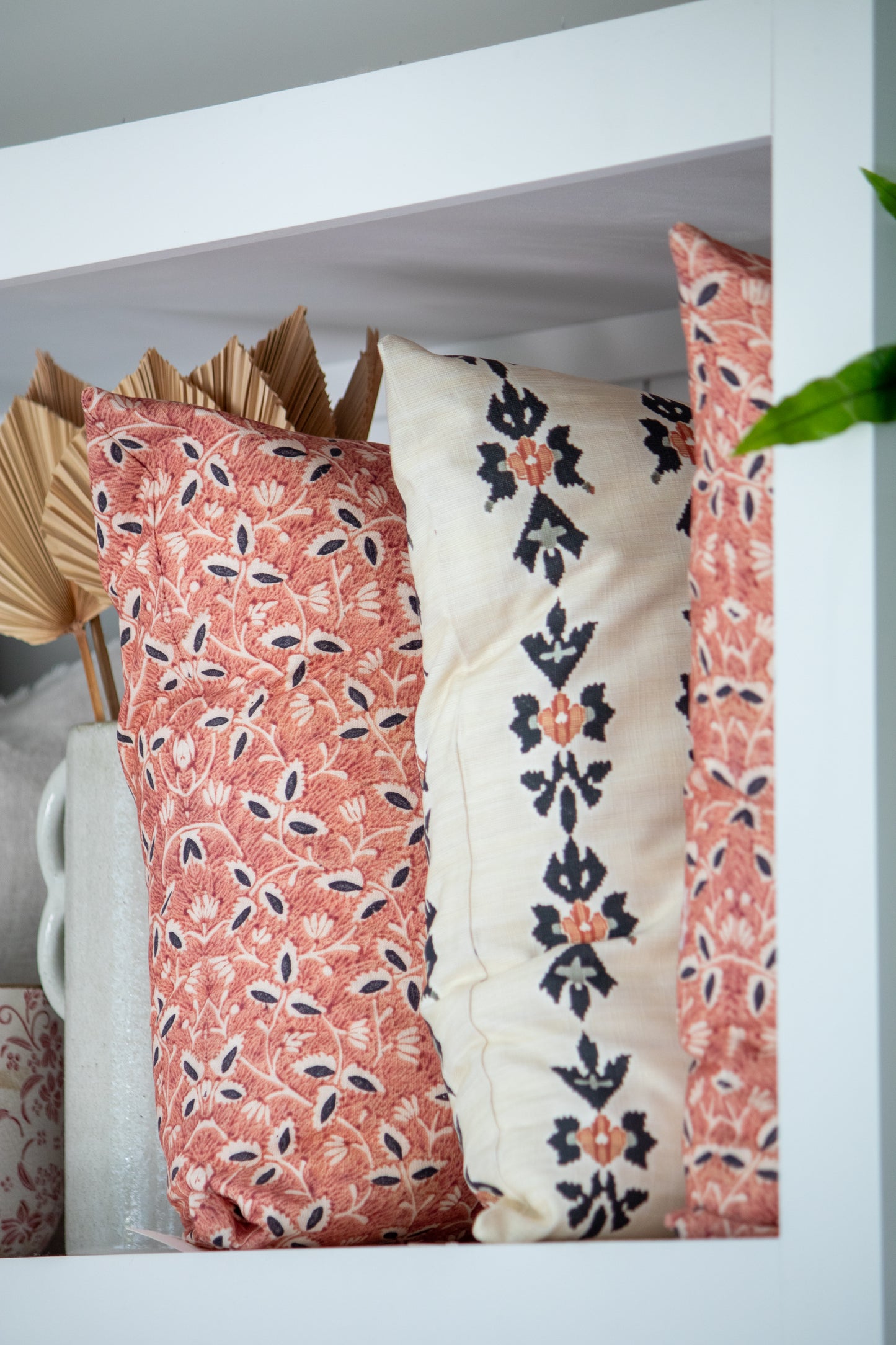 Terracotta Vine Pillow