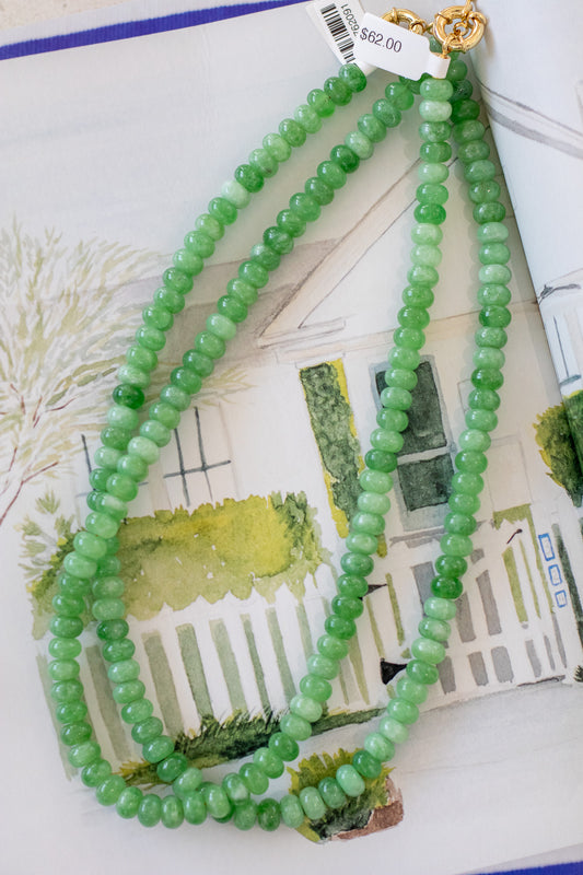 Spring Green Candy Necklace