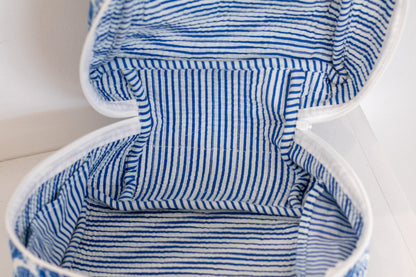 Blue Scallop Cosmetic Bag