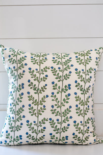 Wild Berry Garden Pillow