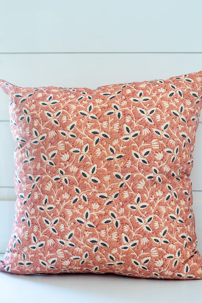 Terracotta Vine Pillow