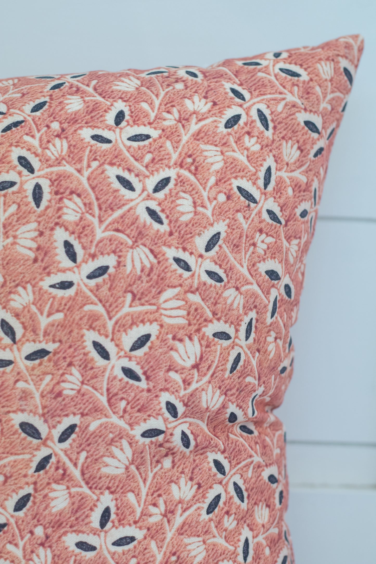 Terracotta Vine Pillow
