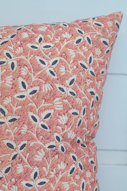 Terracotta Vine Pillow