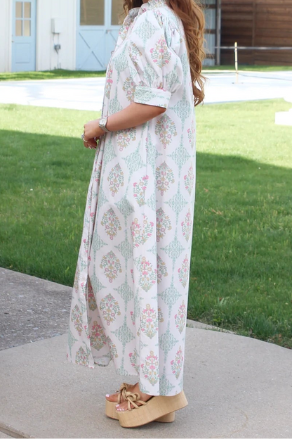 Claire Garden Shirt Dress