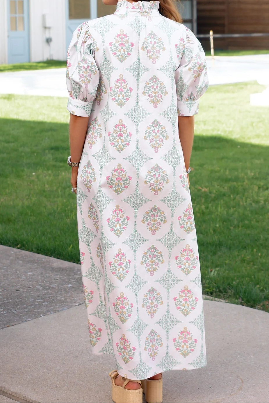 Claire Garden Shirt Dress