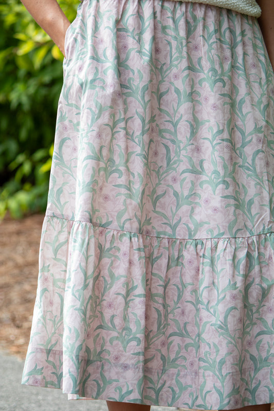 The Flora Midi Skirt