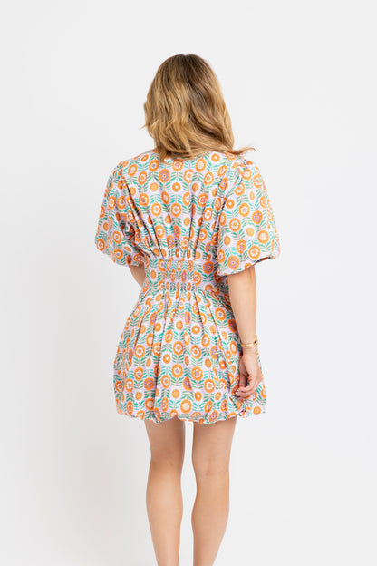 Marigold Meadow Mini Dress