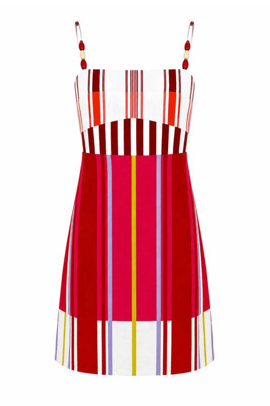 Anna Cate - Lauryn Dress / Bright Stripe