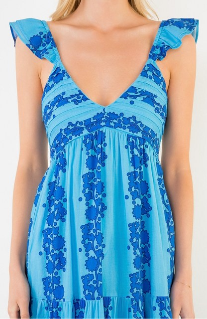 The Millie Dress In Pink Or Blue