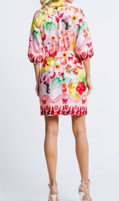 The Garden Party Shirt Dress