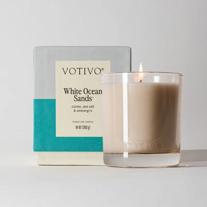 White Ocean Sands Candle