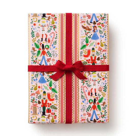 Nutcracker Christmas Wrapping Paper Roll