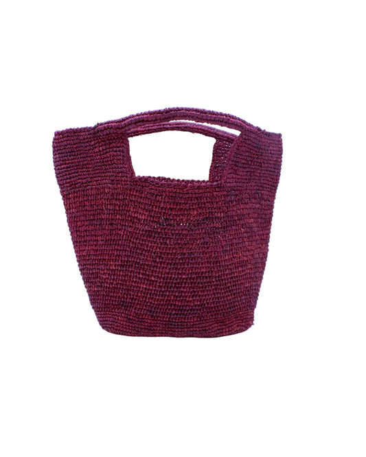 Bordeaux Market Weave Tote