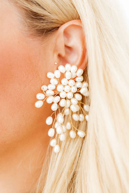 Pearl Statement Earrings